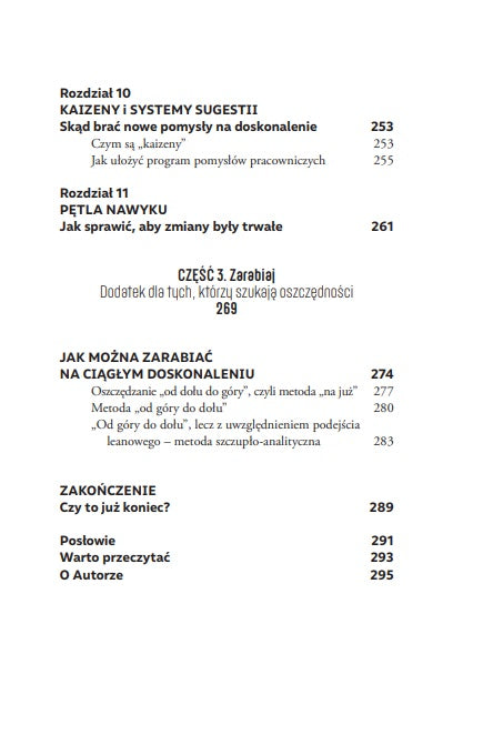 Ciągłe doskonalenie - Witold Sadecki