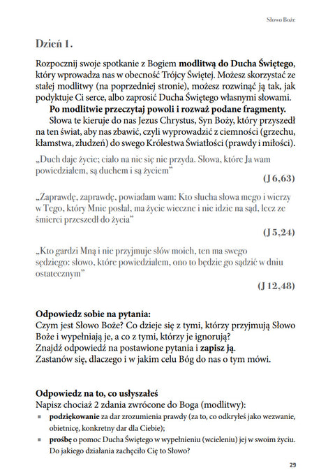 Wspólnotowe Studium Ewangelii wg. św. Łukasza
