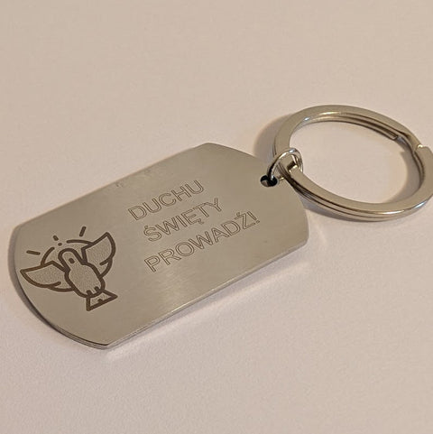 Brelok - Duchu Święty prowadź!