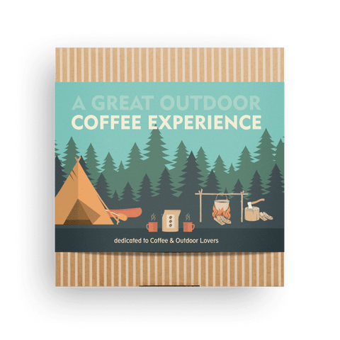 PUDEŁKO PREZENTOWE: SPECJALNA KAWA OUTDOOROWA