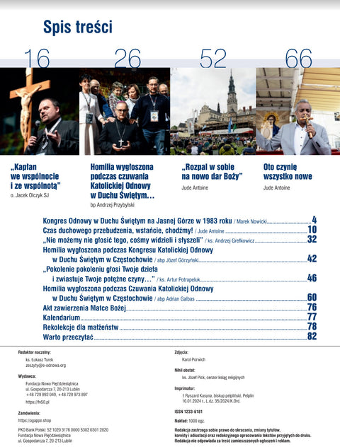 Zeszyty Odnowy w Duchu Świętym 181